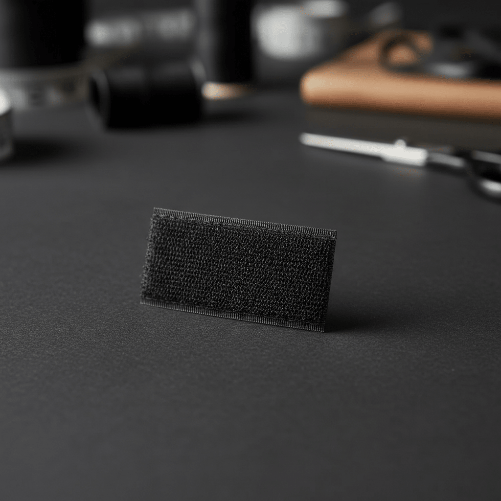 Velcro 2 cm Negro rollo 25 m para costura — Sartoria Studio