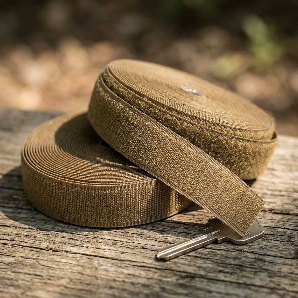 Velcro Adhesivo 5 cm Color Coyote por Metro rollo 25 m para costura — Sartoria Studio