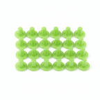 Verde / 12.2mm / 50 Broches a Presión Snap Plásticos - Set de Cierres para Costura
