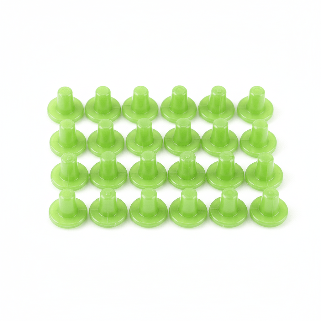Verde / 12.2mm / 50 Broches a Presión Snap Plásticos - Set de Cierres para Costura