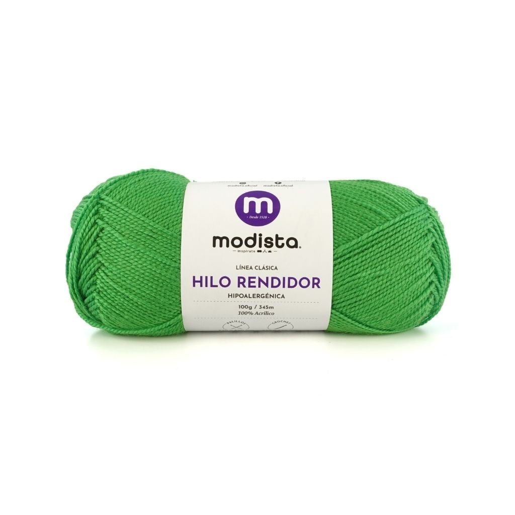 Verde Navidad Hilo Rendidor Modista 100g - Económico para Tejido y Manualidades