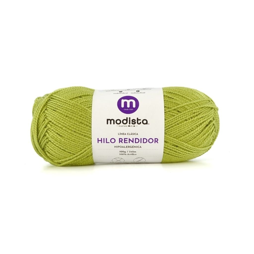 Verde Pistacho Hilo Rendidor Modista 100g - Económico para Tejido y Manualidades